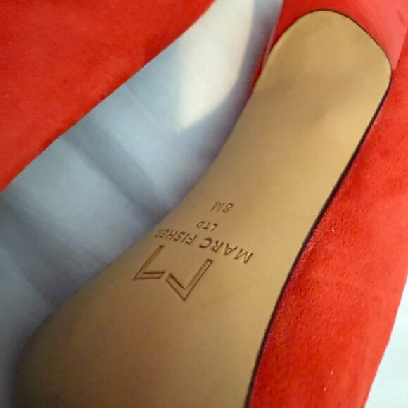 Marc Fisher LTD Sassie Suede Pump - Picture 9 of 13